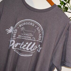 Portillo's Restaurant Brandon, Florida Merch T-Shirt Large